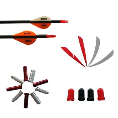 リカーブボウ用カーボンファイバーシャフト