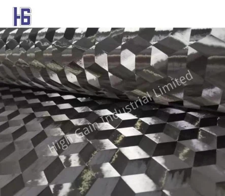 3D Triaxial Carbon Fiber Cloth